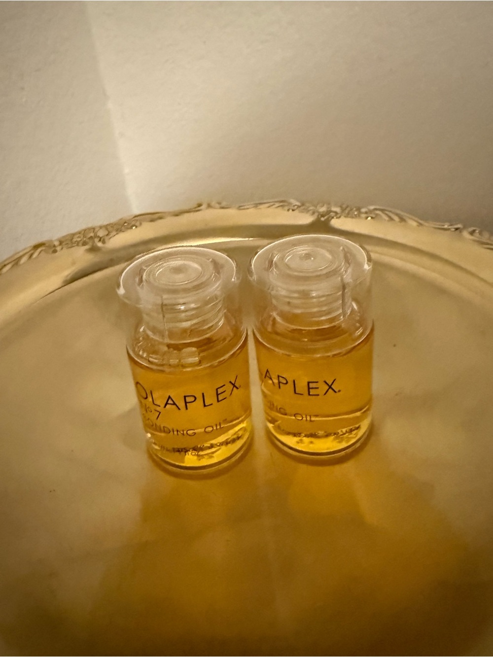 OLAPLEX Bonding Oil Mini Vials — Amber Gold